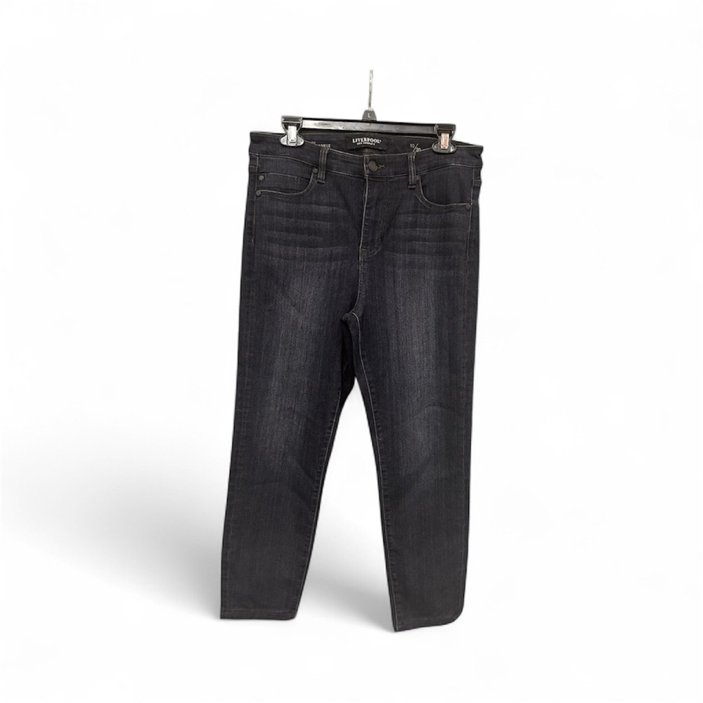 Liverpool Women's Dark Wash Straight Leg Jeans